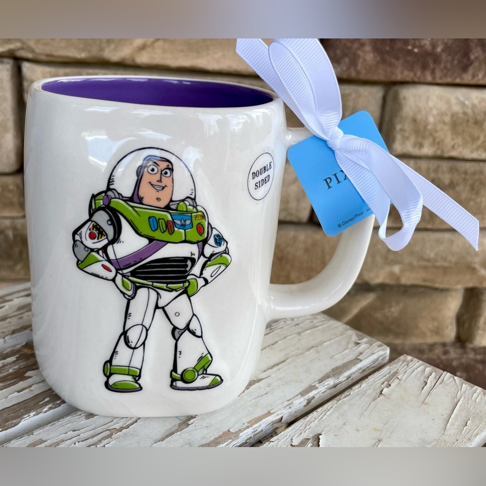 Rae Dunn Disney Pixar Buzz Lightyear Toy Story Ceramic Mug NWT